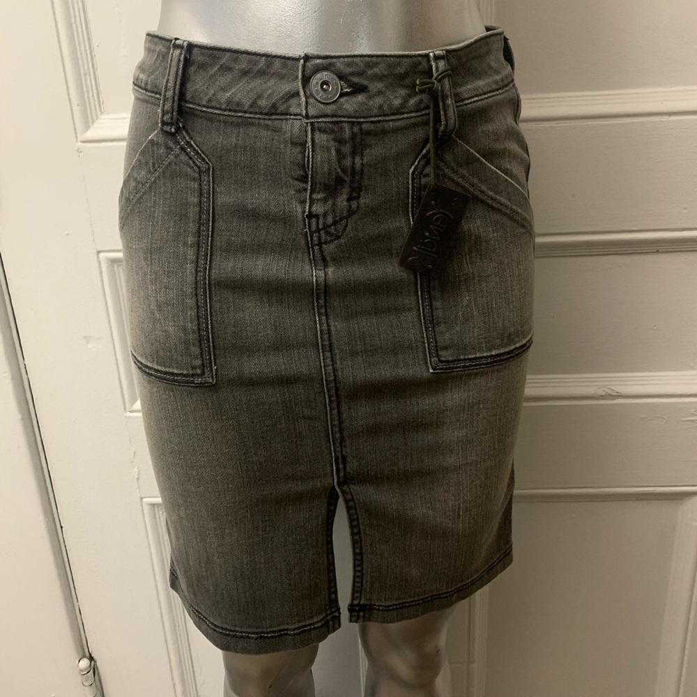 Yanuk black Denim Skirt